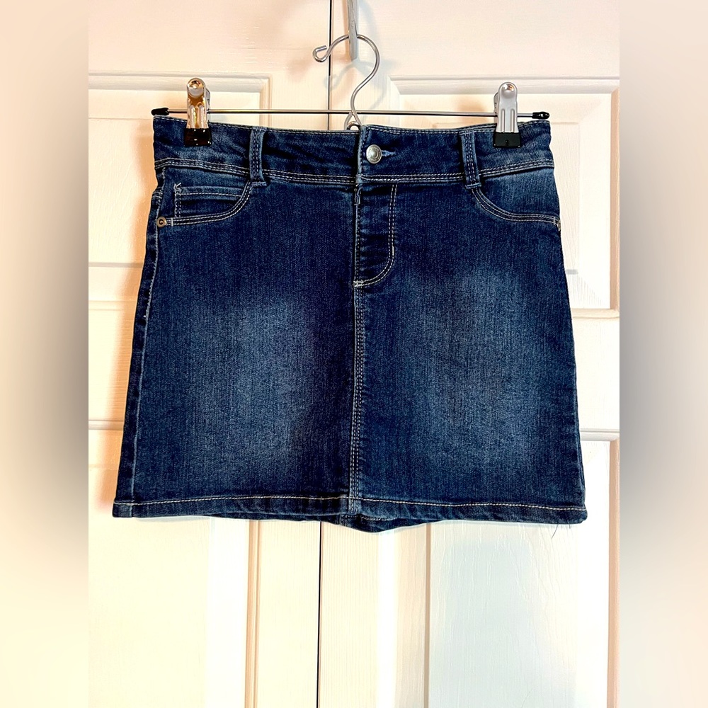 Girls Denim Jean Mini Skirt by Jumping Beans